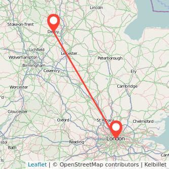 cheap coaches from london to derby